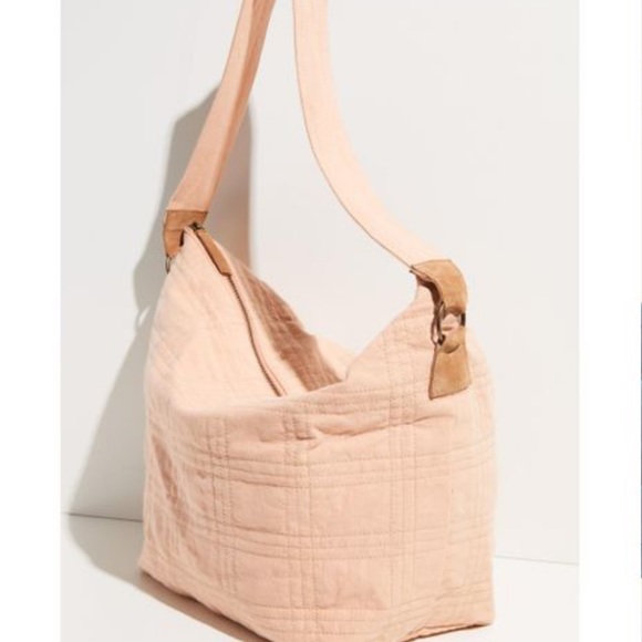 Free People Handbags - Free People Ankara Stitch Tote Shoulder Bag